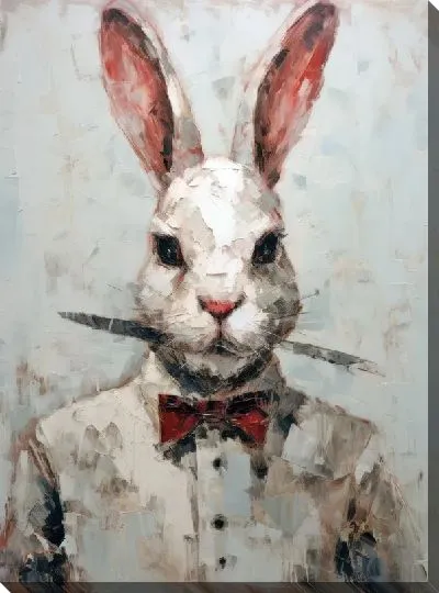 Картина маслом Заяц №77