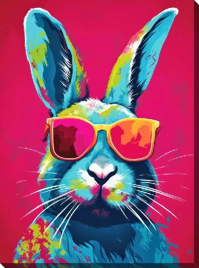 Картина маслом Заяц №83