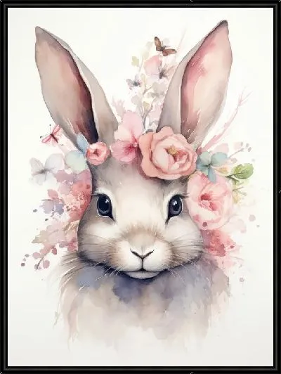 Картина Заяц №105