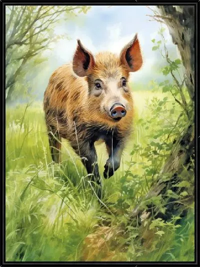 Картина Кабан №6