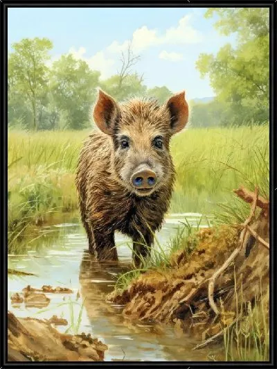 Картина Кабан №10