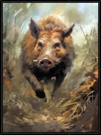 Картина Кабан №11