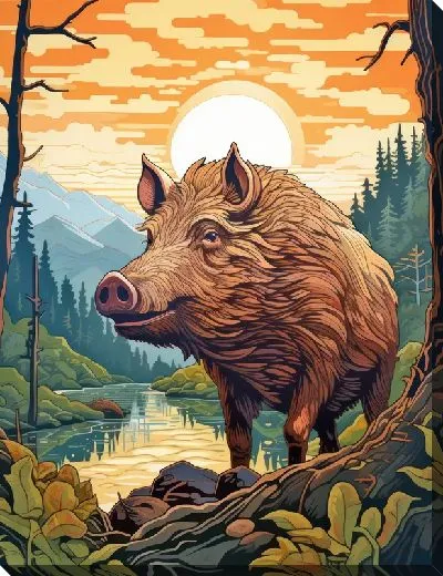 Постер Кабан №19