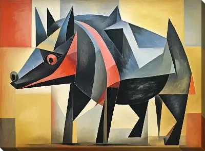 Картина маслом Кабан №24