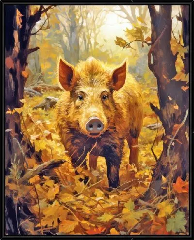 Картина Кабан №39