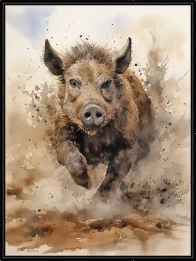 Картина Кабан №87