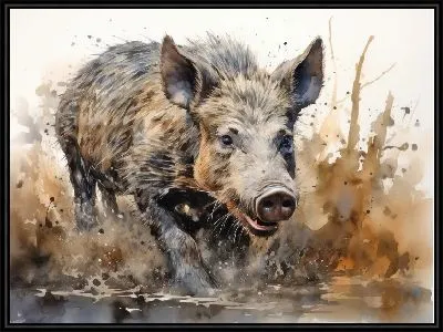 Картина Кабан №88