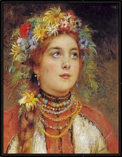 Картина Русская красавица