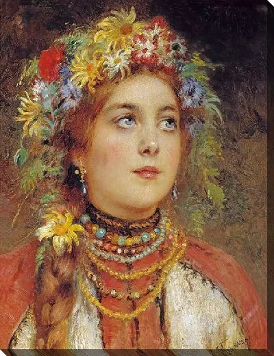 Картина Русская красавица
