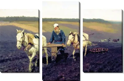 Картина Пахарь