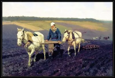 Картина Пахарь