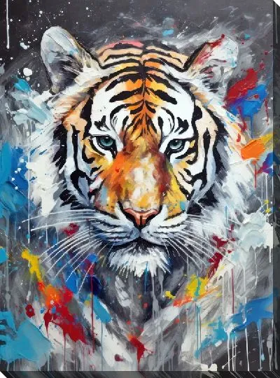 Картина маслом Тигр №51