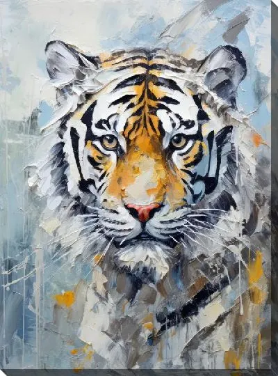 Картина маслом Тигр №61