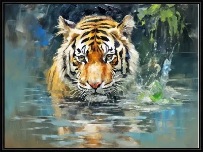 Картина Тигр №211