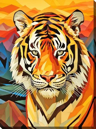 Картина маслом Тигр №28