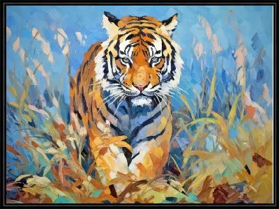 Картина Тигр №411
