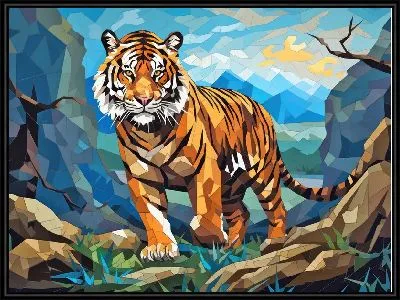 Картина Тигр №42