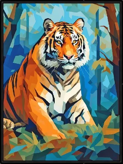 Картина Тигр №44