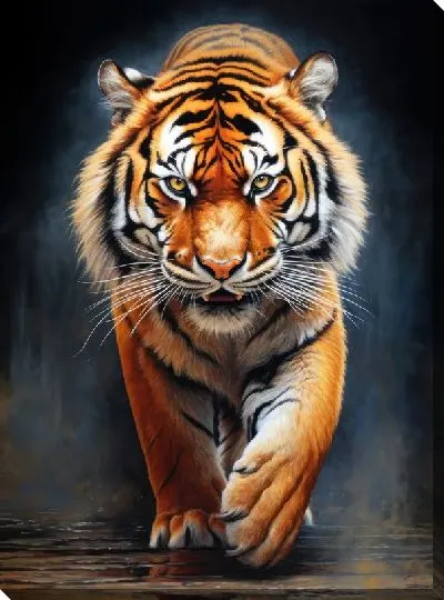 Картина маслом Тигр №60
