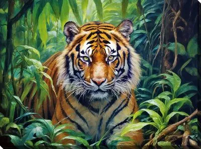 Постер Тигр №109