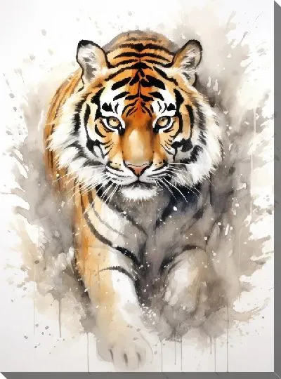 Картина маслом Тигр №126