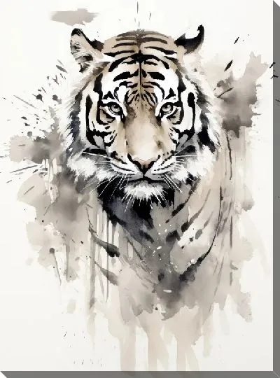 Картина маслом Тигр №129