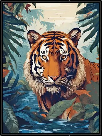 Картина Тигр №139