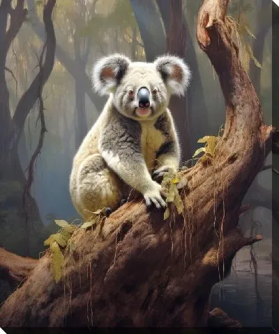 Картина маслом Коала №9