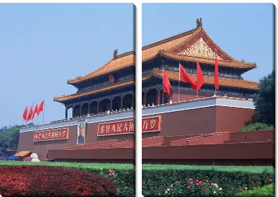 Модульная картина Гонконг №17