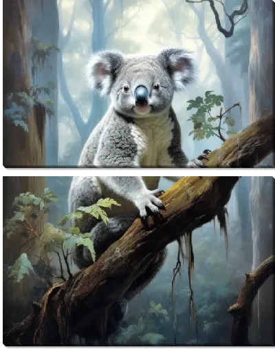 Модульная картина Коала №12