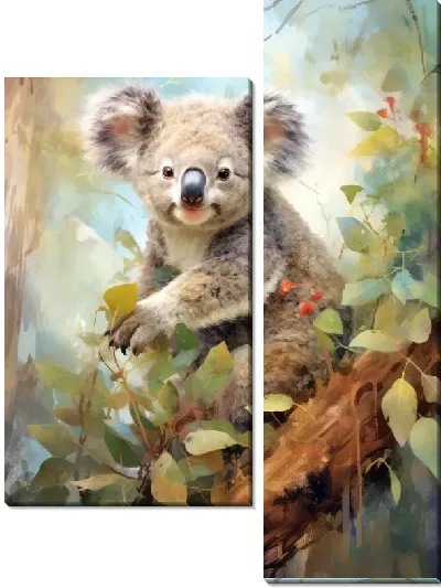 Модульная картина Коала №13