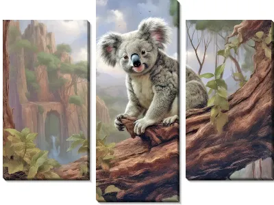 Модульная картина Коала №21