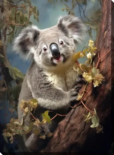 Картина маслом Коала №22