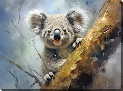 Картина маслом Коала №23