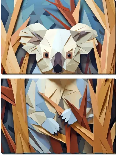 Модульная картина Коала №27