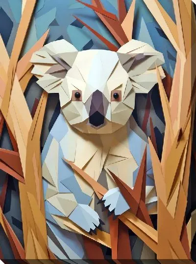 Картина маслом Коала №27