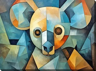 Картина маслом Коала №33