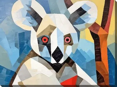 Картина маслом Коала №36