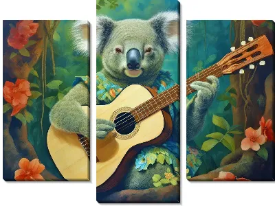 Модульная картина Коала №41