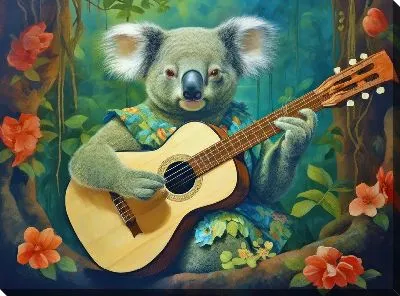 Картина маслом Коала №41