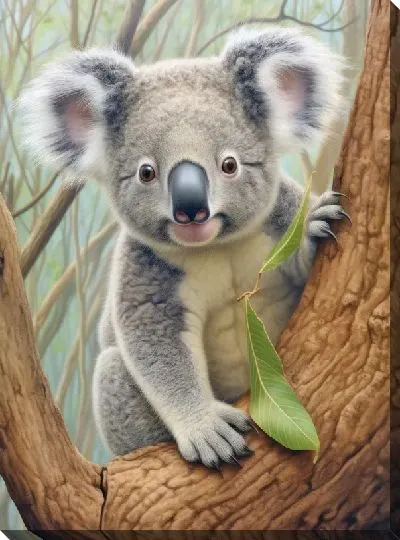 Картина маслом Коала №52