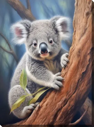 Картина маслом Коала №53