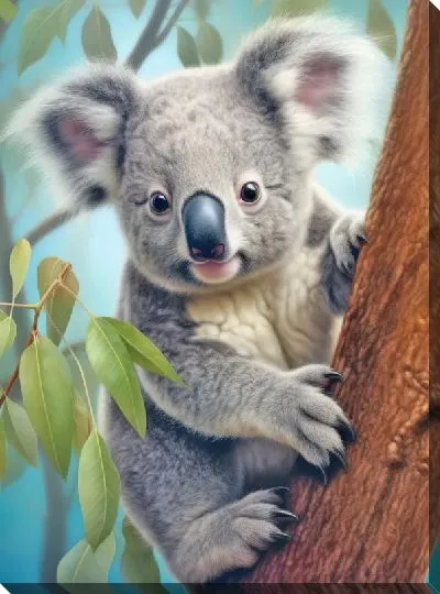 Картина маслом Коала №54