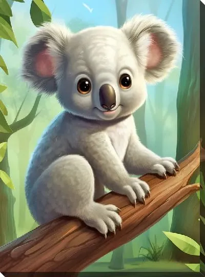 Картина маслом Коала №70