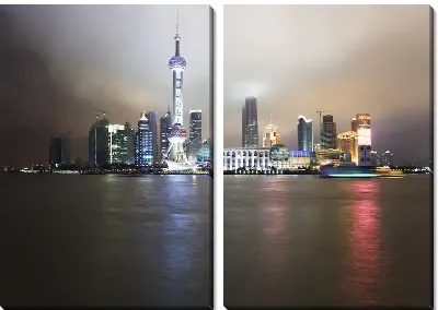 Модульная картина Гонконг №22
