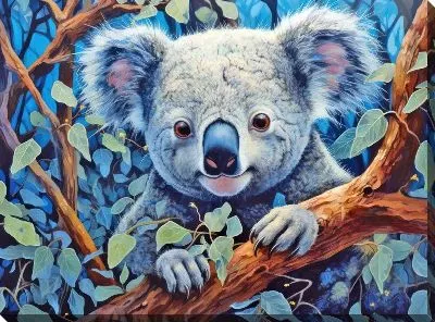 Картина маслом Коала №75