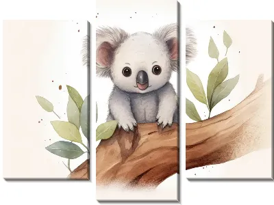 Модульная картина Коала №80