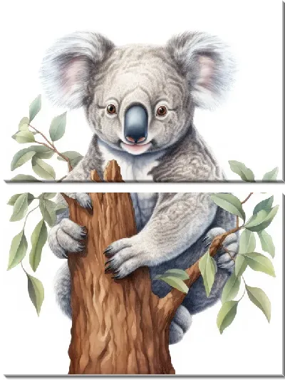 Модульная картина Коала №81