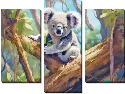 Модульная картина Коала №85