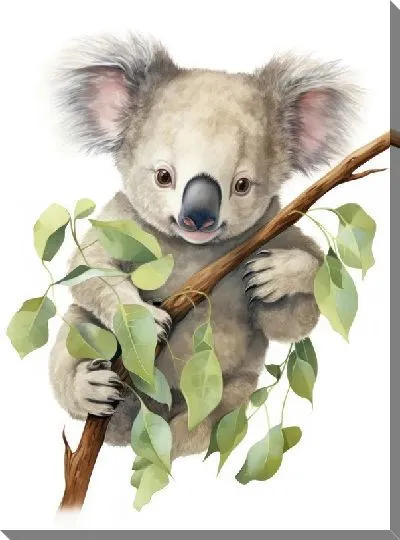 Картина маслом Коала №86